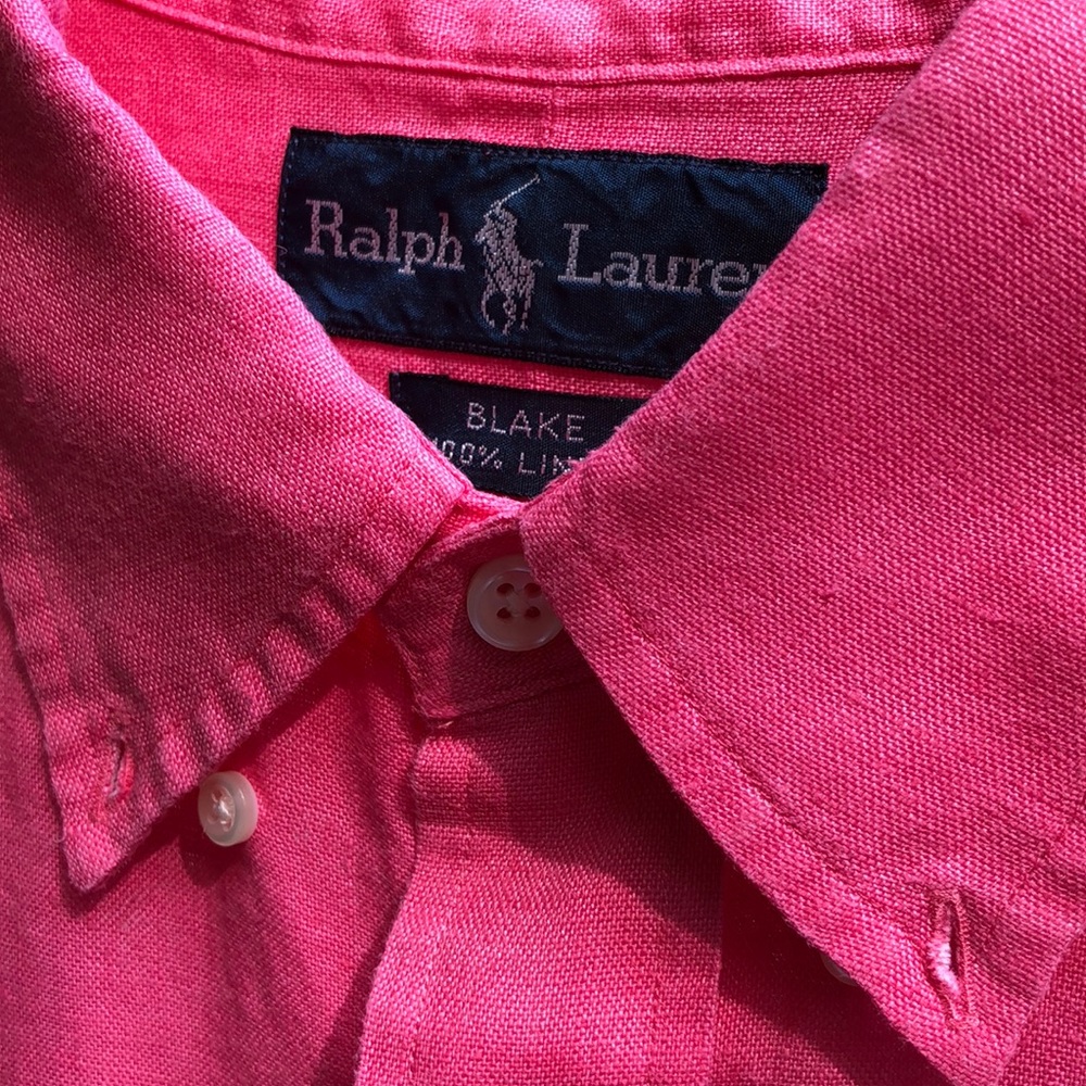 Beautiful Ralph Lauren (BLAKE 100% Linen). Size L